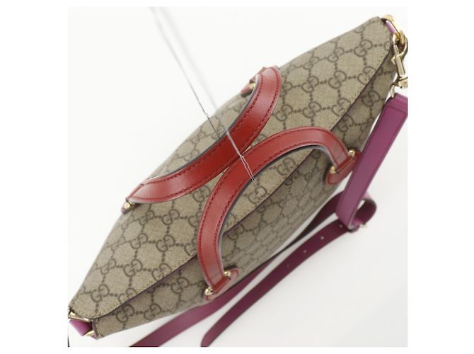 Gucci 2-Way Schultertasche Braun - Ansicht 5