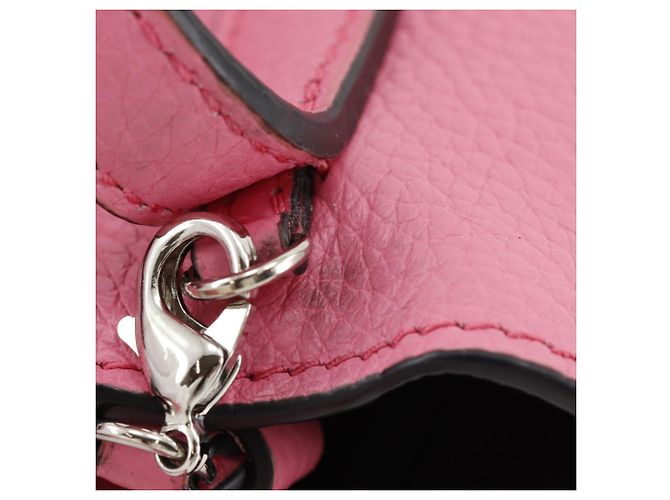 Borsa Salvatore Ferragamo Gancini Rosa - vista 9