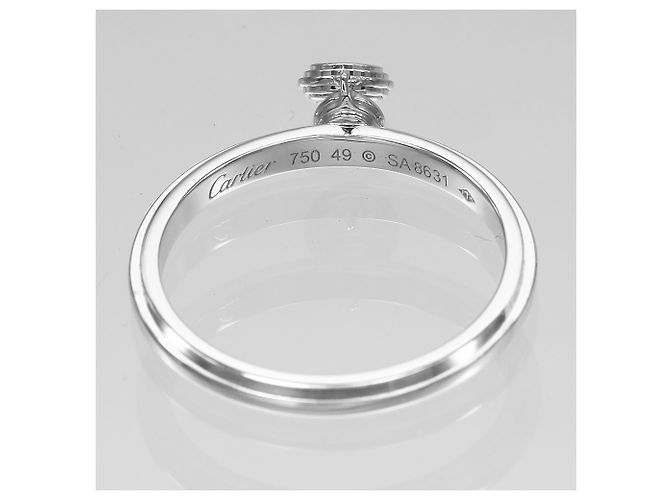 Cartier Damour Platin Ring - Ansicht 4