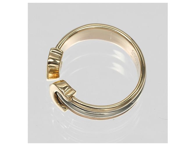Anello Cartier 2C tricolore - vista 10