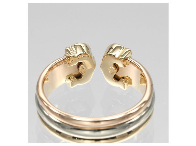 Anello Cartier 2C tricolore - vista 5