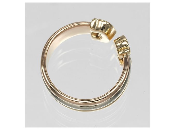 Anello Cartier 2C tricolore - vista 9