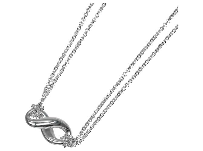 Collana a doppia catena Infinity di Tiffany & Co. - vista 3