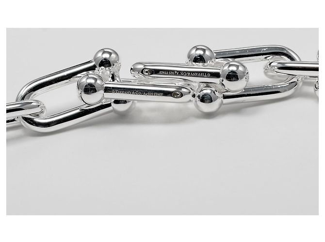 Orecchini a maglie graduate Tiffany & Co. Hardware - vista 4