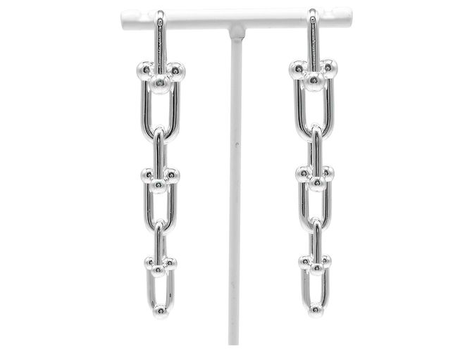 Brincos de botão em prata de lei Tiffany & Co. - vista 3