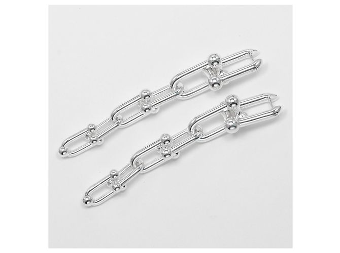 Brincos de botão em prata de lei Tiffany & Co. - vista 6