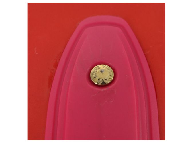 LOUIS VUITTON Monogram Vernis Pegas 45 Valigia Rose Pop M93713 LV Auth 178376 Rosa - vista 20