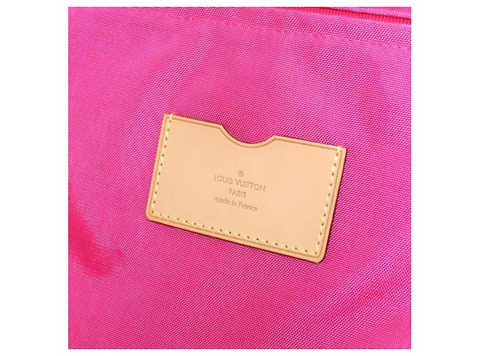 LOUIS VUITTON Monogram Vernis Pegas 45 Valigia Rose Pop M93713 LV Auth 178376 Rosa - vista 22