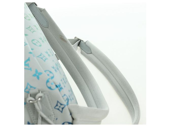 LOUIS VUITTON Zaino Monogram Iridescent Discovery Grigio M14184 Auth 179853SAM Marrone - vista 15