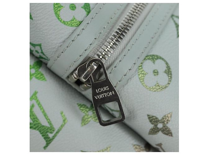 LOUIS VUITTON Zaino Monogram Iridescent Discovery Grigio M14184 Auth 179853SAM Marrone - vista 22
