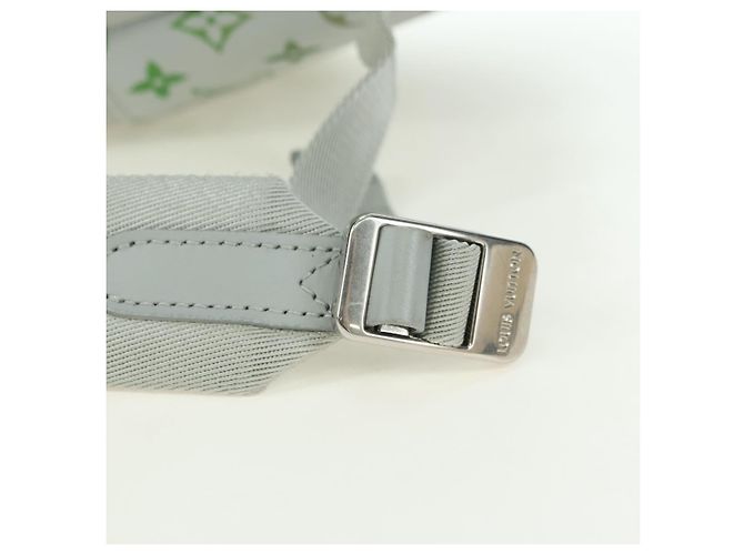 LOUIS VUITTON Zaino Monogram Iridescent Discovery Grigio M14184 Auth 179853SAM Marrone - vista 9