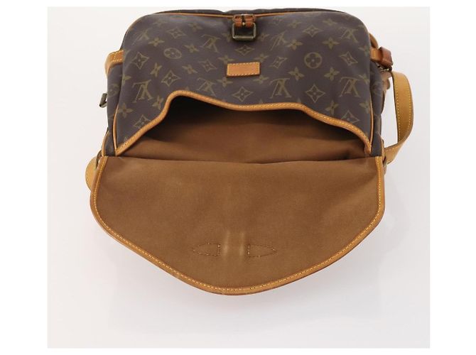LOUIS VUITTON Borsa a Spalla Monogram Saumur 30 M42256 LV Auth 179755 Monogramma - vista 10