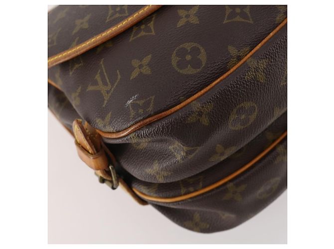 LOUIS VUITTON Borsa a Spalla Monogram Saumur 30 M42256 LV Auth 179755 Monogramma - vista 17