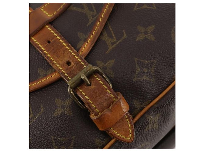 LOUIS VUITTON Borsa a Spalla Monogram Saumur 30 M42256 LV Auth 179755 Monogramma - vista 20