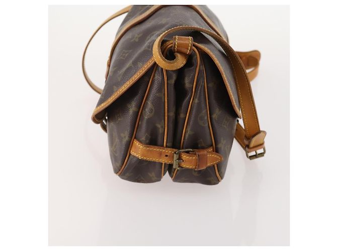 LOUIS VUITTON Borsa a Spalla Monogram Saumur 30 M42256 LV Auth 179755 Monogramma - vista 4