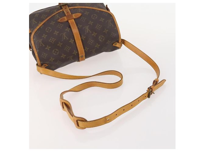 LOUIS VUITTON Borsa a Spalla Monogram Saumur 30 M42256 LV Auth 179755 Monogramma - vista 7
