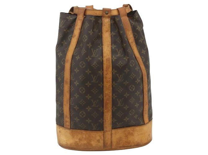 LOUIS VUITTON Monogram Randonnee GM Shoulder Bag M42244 LV Auth 180289 Monogramma - vista 13