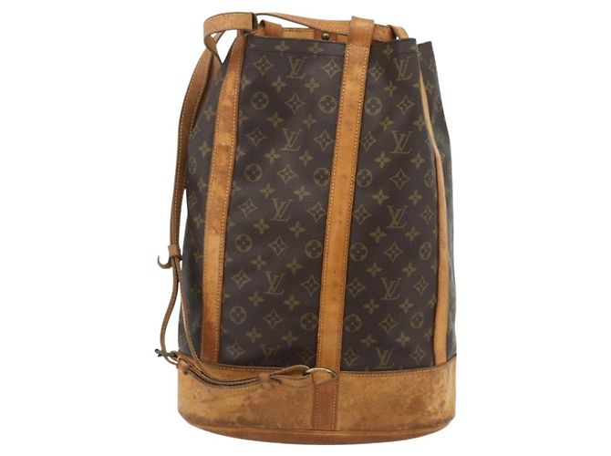 LOUIS VUITTON Monogram Randonnee GM Shoulder Bag M42244 LV Auth 180289 Monogramma - vista 2