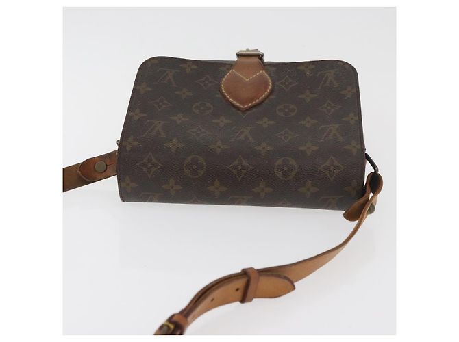 LOUIS VUITTON Monogram Cartouchiere MM Borsa a tracolla M51253 LV Auth 180623 Monogramma - vista 14