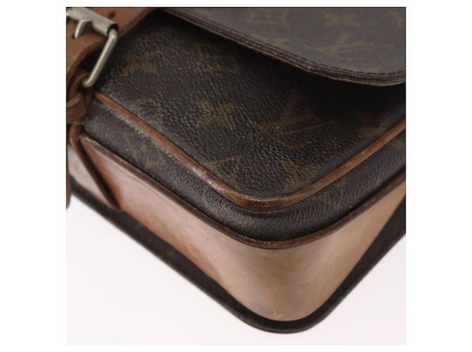 LOUIS VUITTON Monogram Cartouchiere MM Borsa a tracolla M51253 LV Auth 180623 Monogramma - vista 16