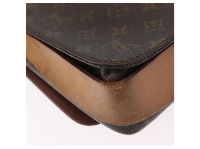 LOUIS VUITTON Monogram Cartouchiere MM Borsa a tracolla M51253 LV Auth 180623 Monogramma - vista 17