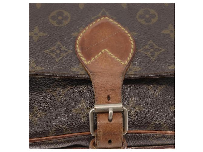 LOUIS VUITTON Monogram Cartouchiere MM Borsa a tracolla M51253 LV Auth 180623 Monogramma - vista 19