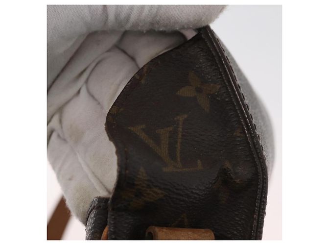 LOUIS VUITTON Monogram Cartouchiere MM Borsa a tracolla M51253 LV Auth 180623 Monogramma - vista 21