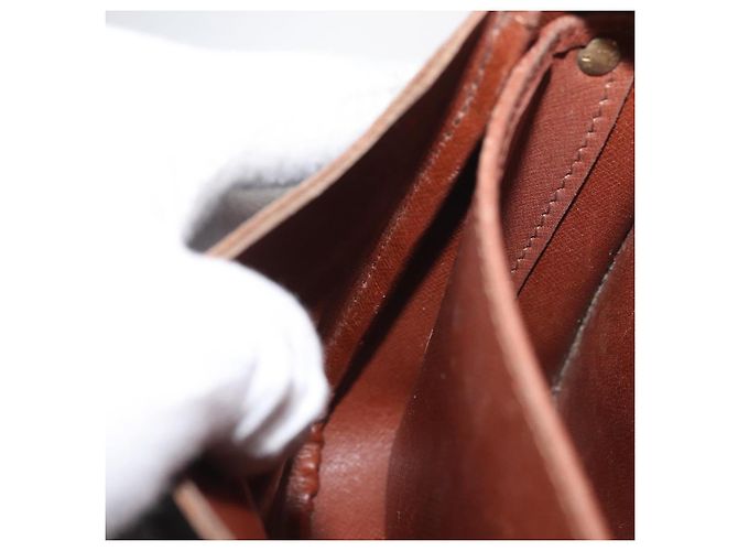 LOUIS VUITTON Monogram Cartouchiere MM Borsa a tracolla M51253 LV Auth 180623 Monogramma - vista 27