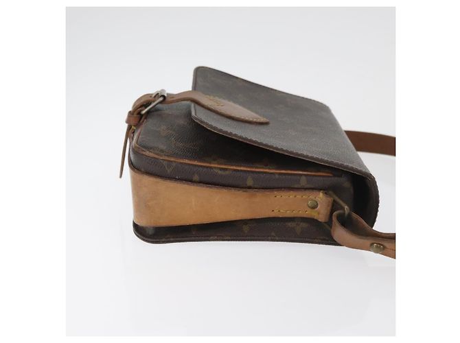 LOUIS VUITTON Monogram Cartouchiere MM Borsa a tracolla M51253 LV Auth 180623 Monogramma - vista 4