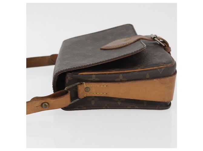 LOUIS VUITTON Monogram Cartouchiere MM Borsa a tracolla M51253 LV Auth 180623 Monogramma - vista 5