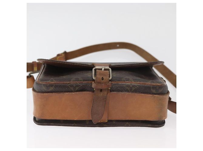 LOUIS VUITTON Monogram Cartouchiere MM Borsa a tracolla M51253 LV Auth 180623 Monogramma - vista 6