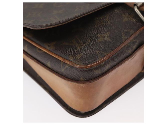 LOUIS VUITTON Monogram Cartouchiere MM Borsa a tracolla M51253 LV Auth 180623 Monogramma - vista 8
