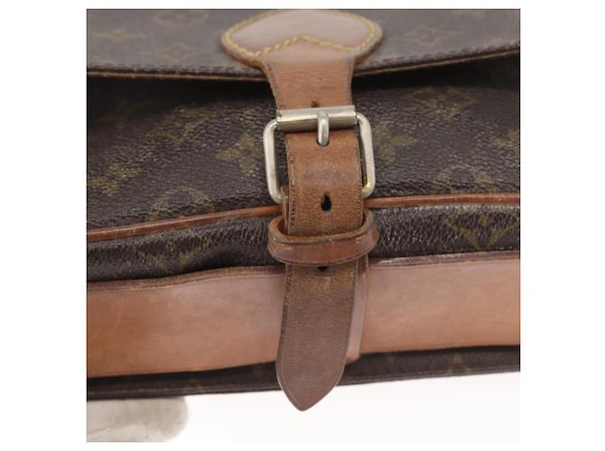 LOUIS VUITTON Monogram Cartouchiere MM Borsa a tracolla M51253 LV Auth 180623 Monogramma - vista 9