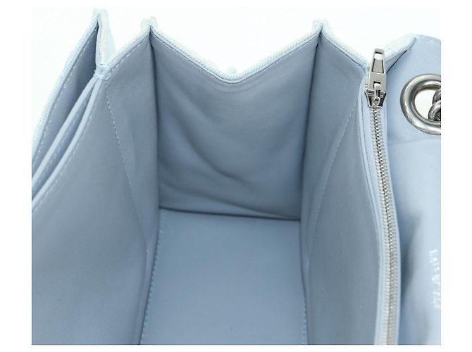 BALENCIAGA Borsa a Spalla Chain Crash Denim Blue Silver 716393 Auth 178295SAM Argento - vista 20