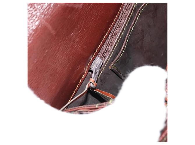 Borsa a Spalla GIVENCHY Scamoso Marrone Oro Auth bs35122 D'oro - vista 22