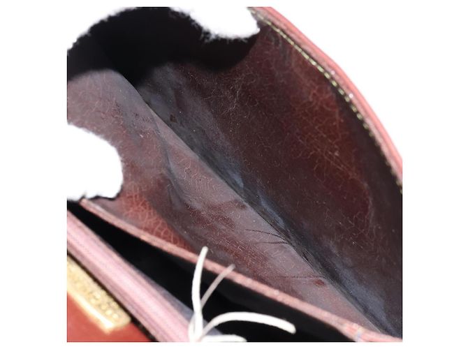 Borsa a Spalla GIVENCHY Scamoso Marrone Oro Auth bs35122 D'oro - vista 24