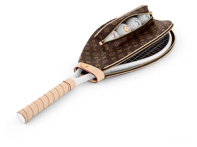 Louis Vuitton Monogram Suzanne Tennis Racket Pouch Brown - view 3