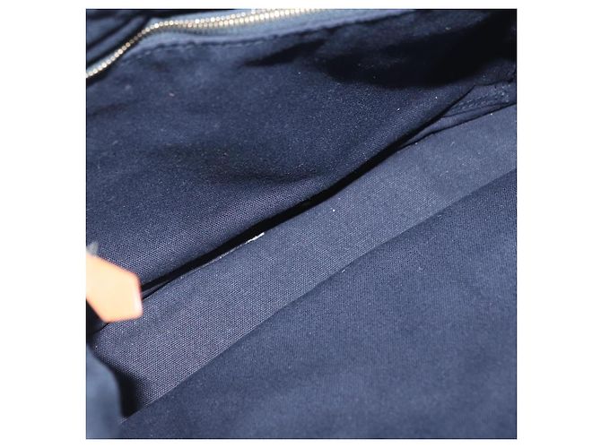 Hermès Borsa Fourre Tout PM HERMES in tela Marrone Navy Auth BA12639A Blu navy - vista 11
