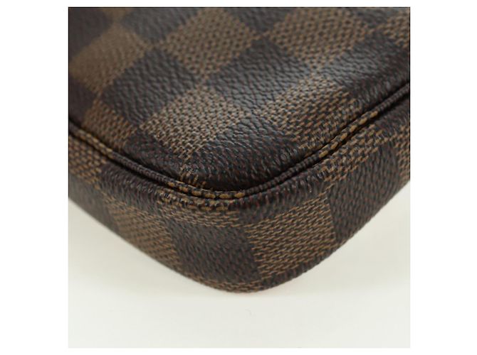 LOUIS VUITTON Damier Vivienne Mini Pochette Accessoires N60402 LV Auth 176744SAM Damier ebene - vista 17