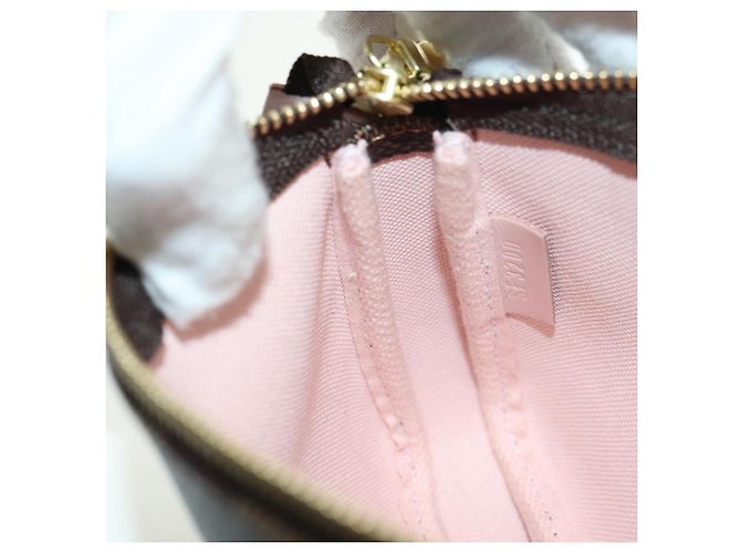 LOUIS VUITTON Damier Vivienne Mini Pochette Accessoires N60402 LV Auth 176744SAM Damier ebene - vista 22