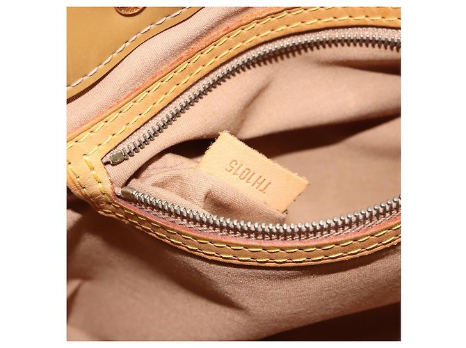 LOUIS VUITTON Borsa Monogram Vernis Reade PM Noisette M91334 LV Auth BA12809 Nocciola - vista 12