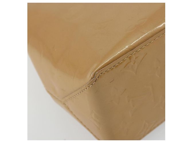 LOUIS VUITTON Borsa Monogram Vernis Reade PM Noisette M91334 LV Auth BA12809 Nocciola - vista 14