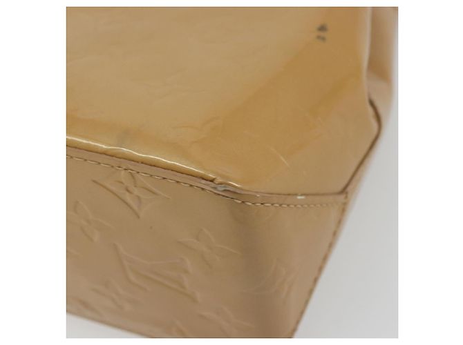 LOUIS VUITTON Borsa Monogram Vernis Reade PM Noisette M91334 LV Auth BA12809 Nocciola - vista 15