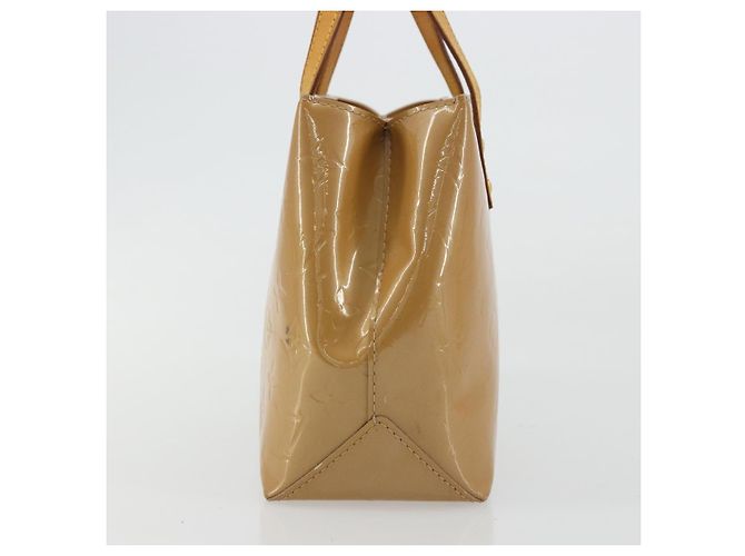 LOUIS VUITTON Borsa Monogram Vernis Reade PM Noisette M91334 LV Auth BA12809 Nocciola - vista 3