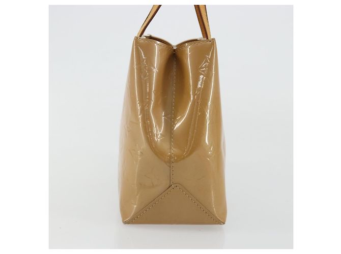 LOUIS VUITTON Borsa Monogram Vernis Reade PM Noisette M91334 LV Auth BA12809 Nocciola - vista 4
