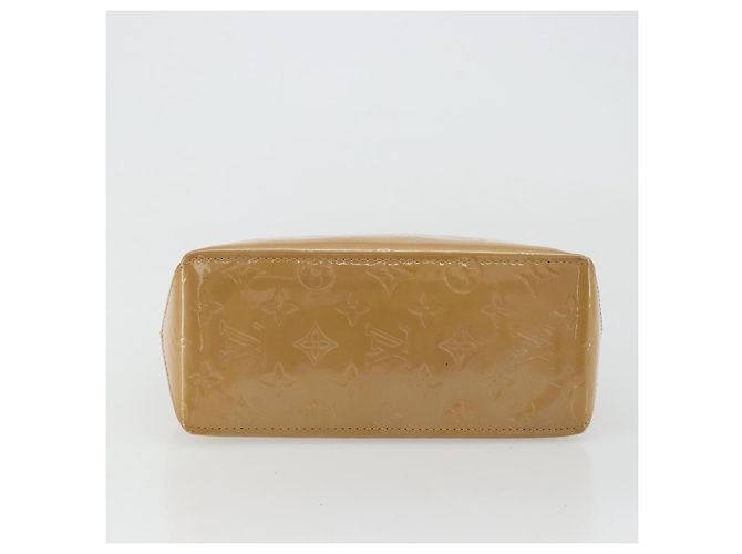 LOUIS VUITTON Borsa Monogram Vernis Reade PM Noisette M91334 LV Auth BA12809 Nocciola - vista 5