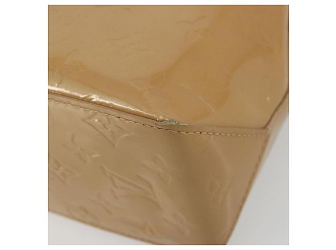 LOUIS VUITTON Borsa Monogram Vernis Reade PM Noisette M91334 LV Auth BA12809 Nocciola - vista 9