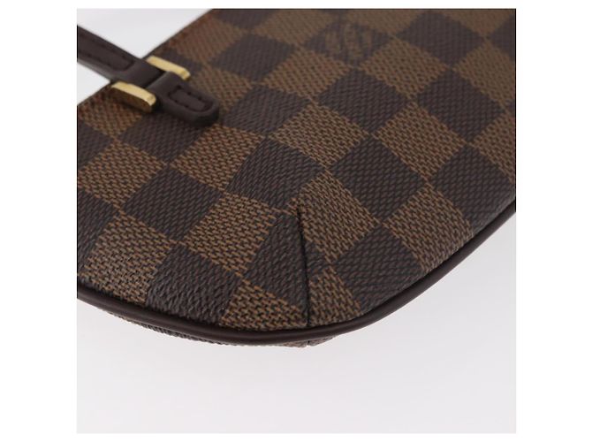 LOUIS VUITTON Damier Ebene Manosque GM Pochette Accessoires N51120 LV Auth 181370A Damier ebène - vue 16