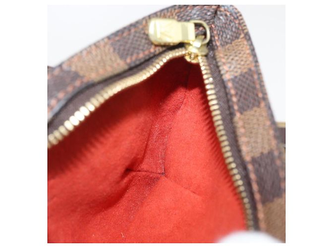 LOUIS VUITTON Damier Ebene Manosque GM Pochette Accessoires N51120 LV Auth 181370A Damier ebène - vue 17