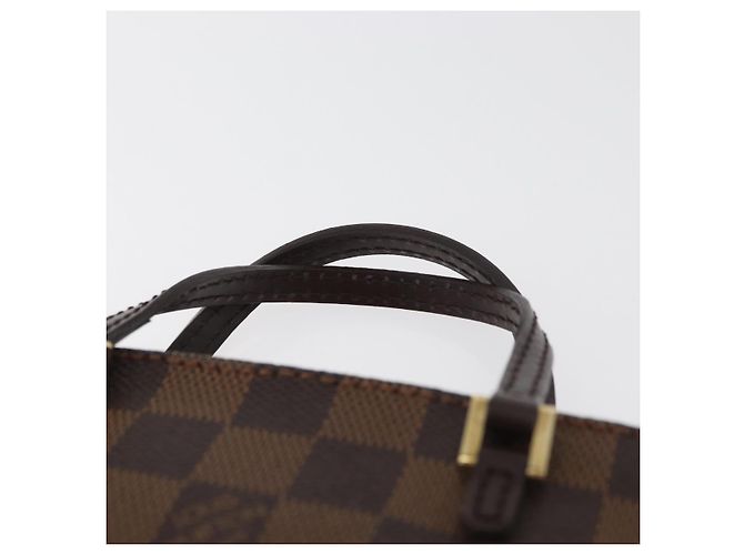 LOUIS VUITTON Damier Ebene Manosque GM Pochette Accessoires N51120 LV Auth 181370A Damier ebène - vue 8